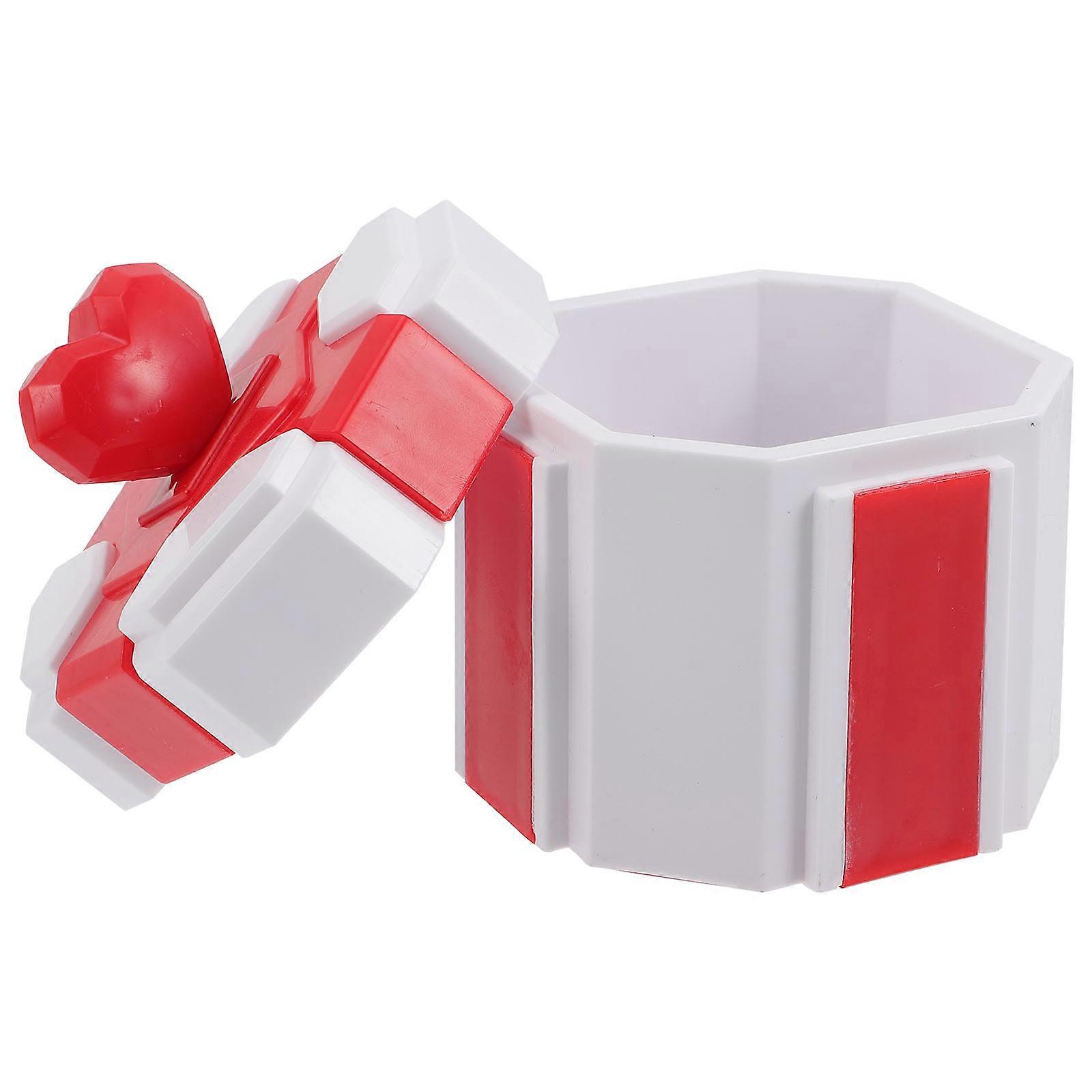 Snack Storage Containers Creative Box for Sweets and Candies White Color 10 5X8 2X8 2CM 1 Set