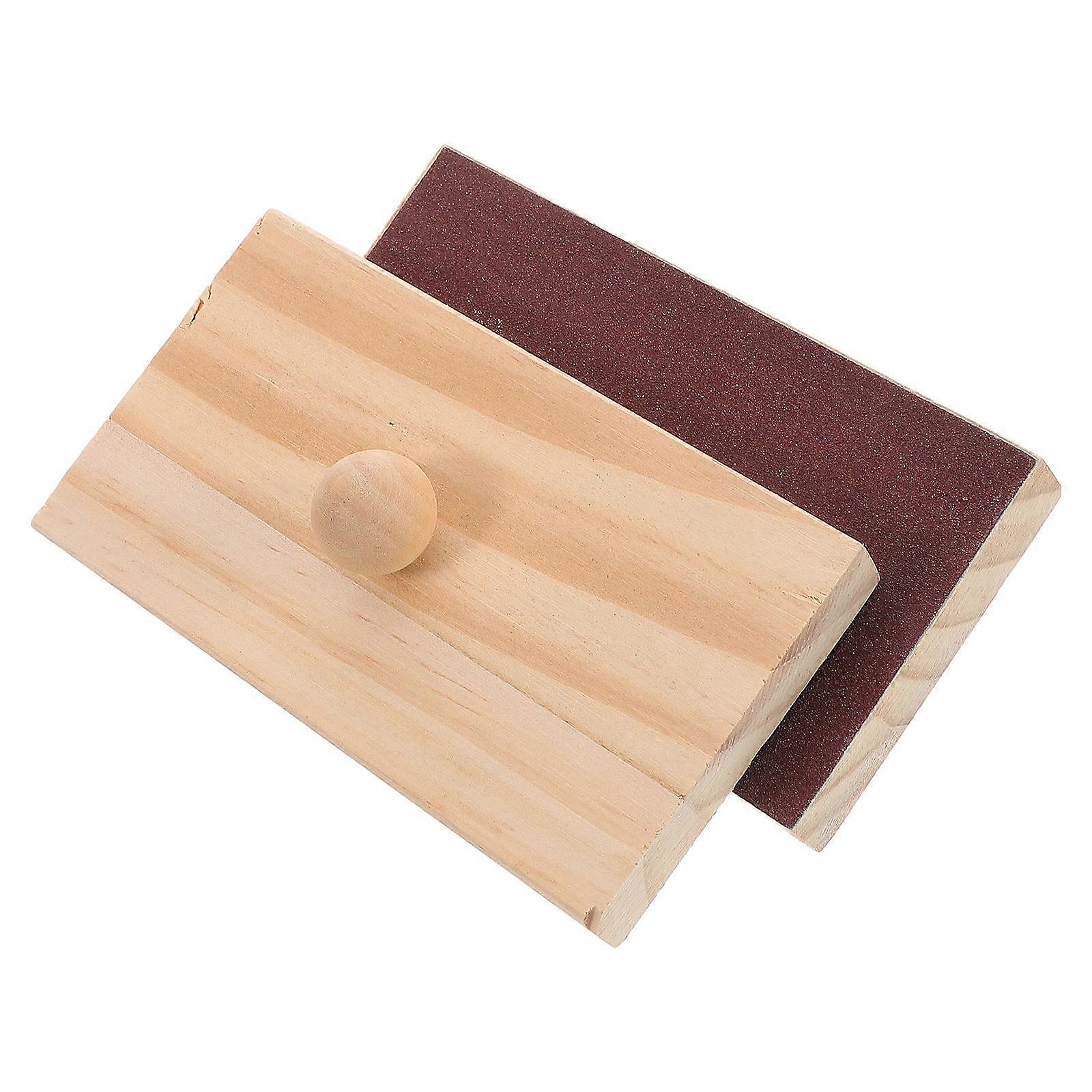 Wooden Sand Block Instrument for Kids Percussion Toys Ideal for Early Education Rhythm Training