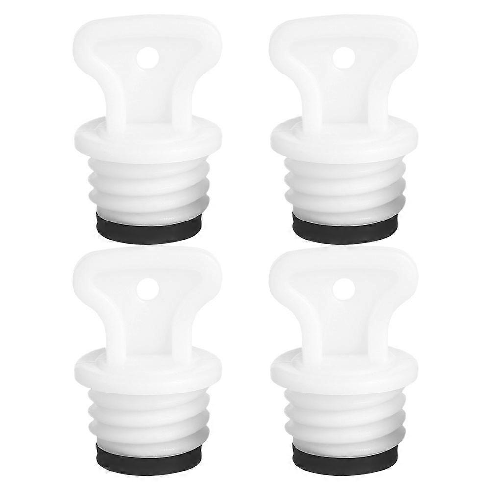 Hot Water Bottle Stopper Easy Replacement For General Users 3.50X2.50X2.50CM Round Shape 4Pcs