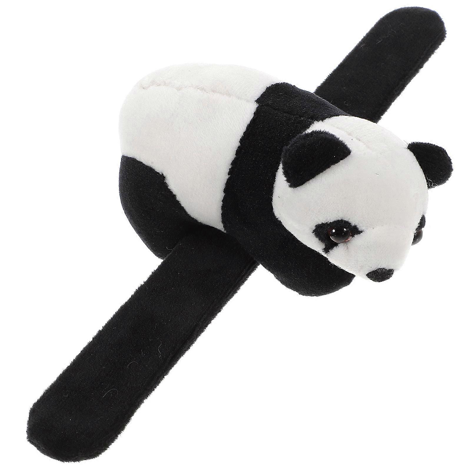 Stuffed Panda Slap Bracelet for Kids Plush Toy Party Goodie Bags Filler