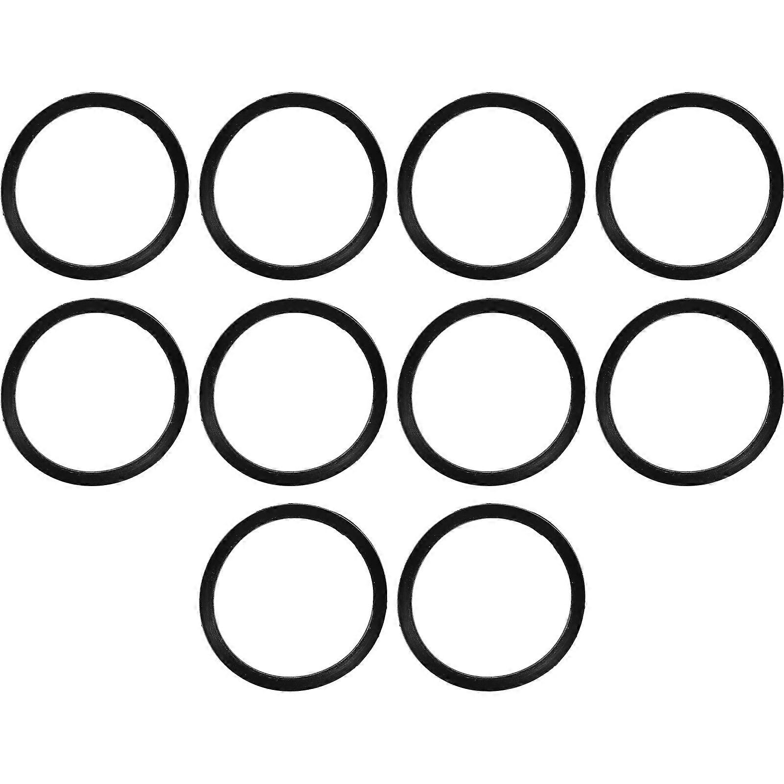 Rubber Gasket for Sealing Joints and Pipes Leakproof Conical Design for Easy Installation Black