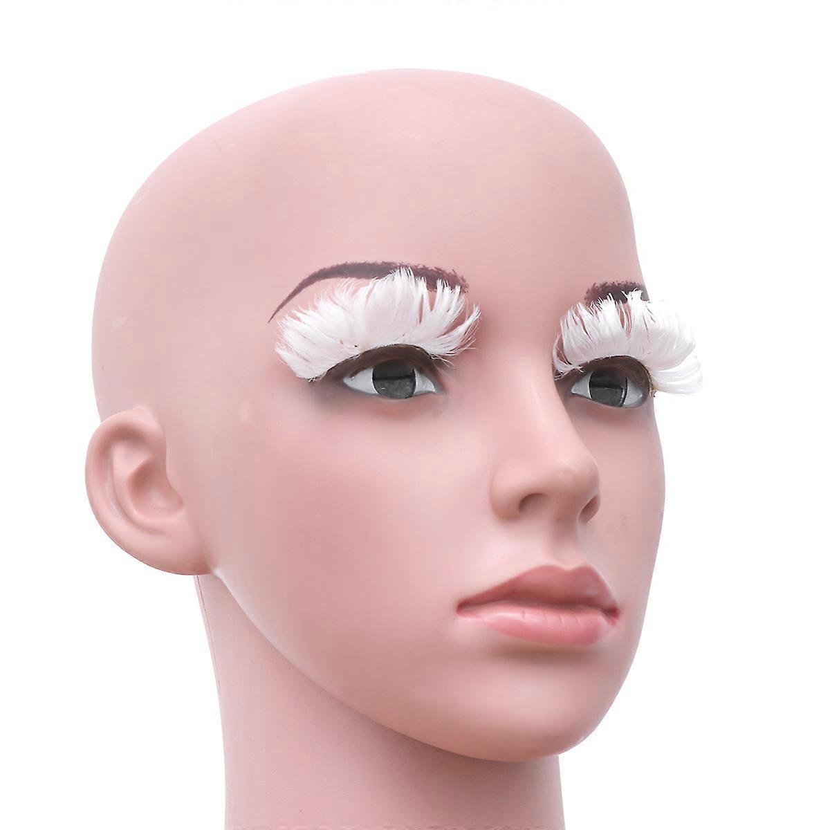 Dense False Eyelashes with Material for Makeup Use Safe Lightweight and Comfortable 3 Pair