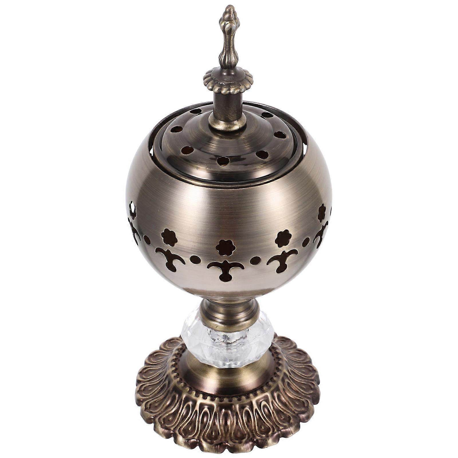 1Pc Iron Craft Aroma Stove Candleholder Decorative Essential Oil Diffuser