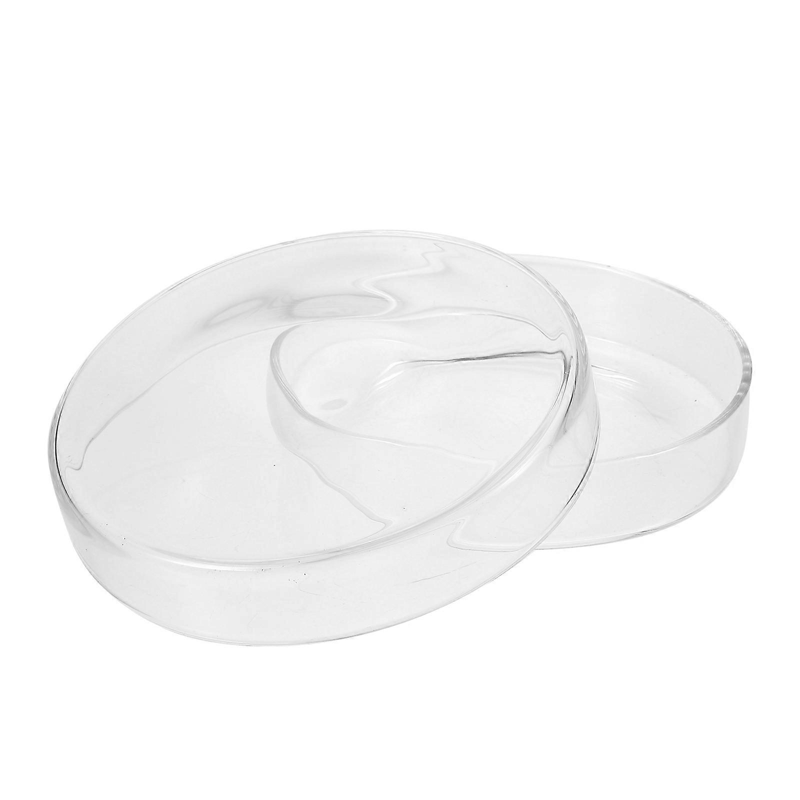 Glass Cell Culture Petri Dish for Laboratory and Scientific Research – Transparent Design for Easy Observation