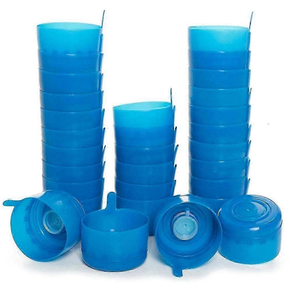 30 Pack Non-Spill Bottle Caps Anti Splash Bottle Caps Reusable suitable for Water Reusable Lids suit