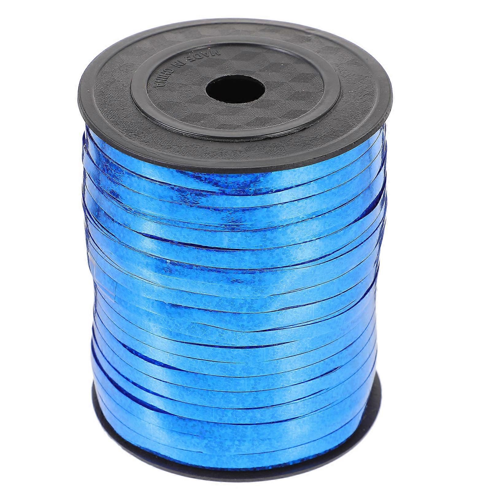 Blue Iridescent Curling Ribbon for Weddings, Parties & Crafts – Decorative Ribbon for Balloons, Wrapping & Floral Arrangements