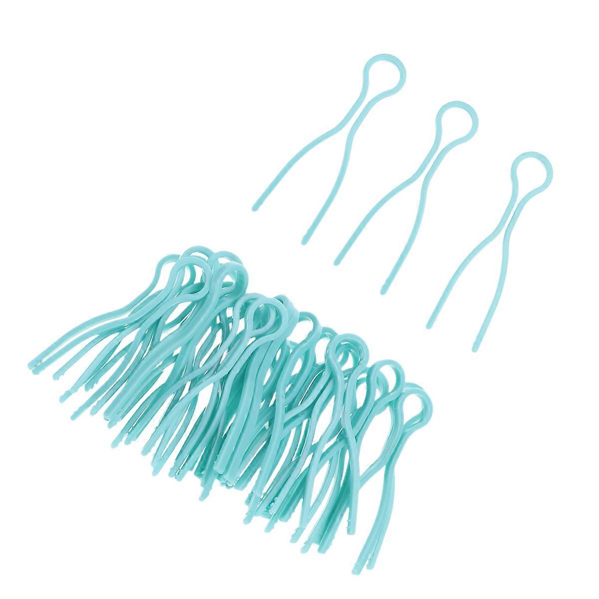 Line Clamp Sewing Bobbin Clips for Organizing 50Pcs Green Bobbin Accessories