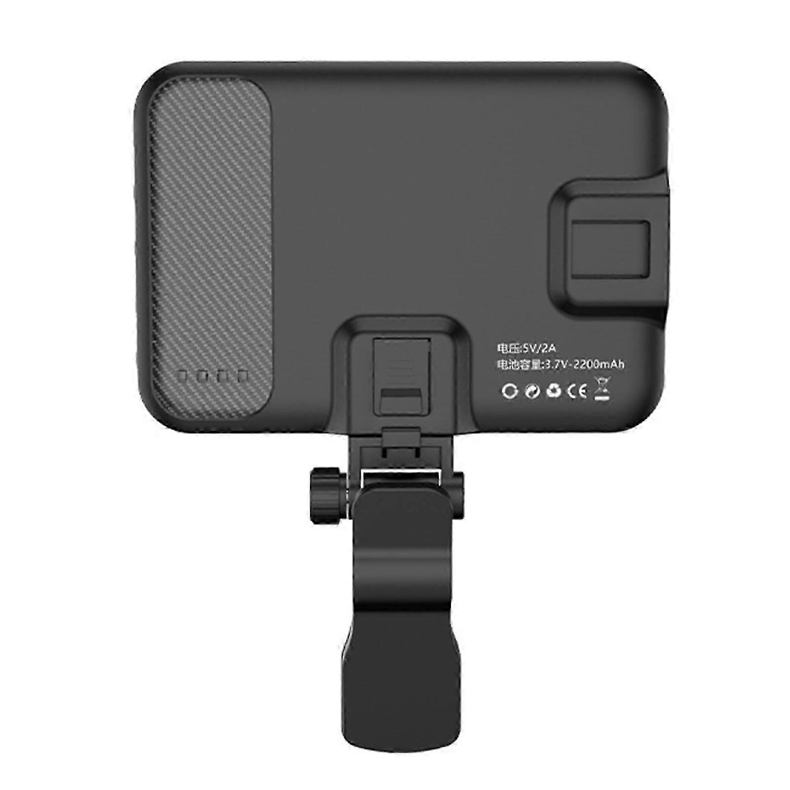 Clip-On LED Phone Light - Adjustable Dimmable Fill Light for Vlogging & Photography