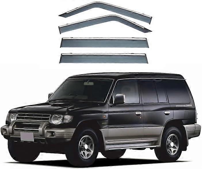 Car Wind Deflector for Mitsubishi Montero Pajero IO 1992-1998, Window Visor, Rain Shield, Car Window Accessory