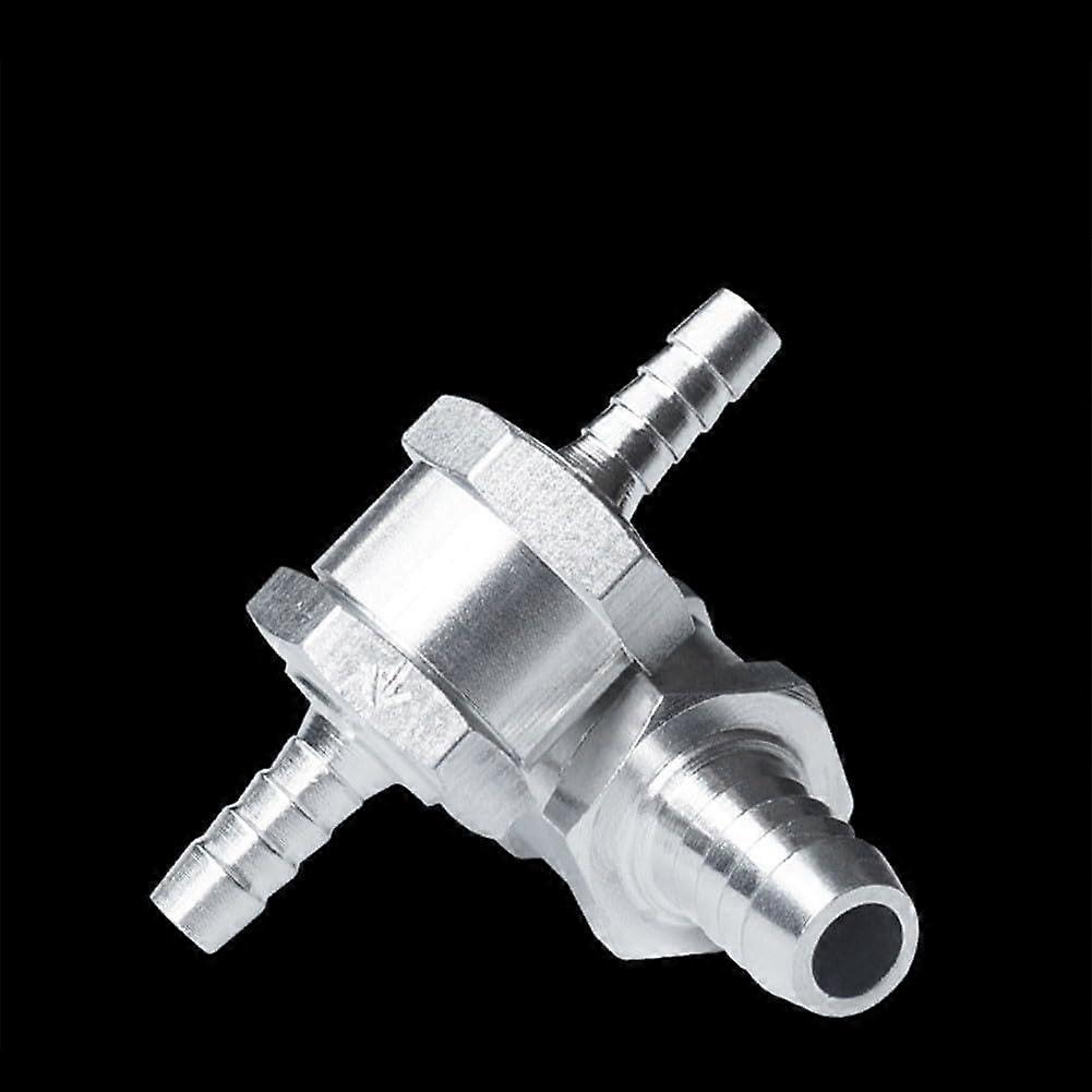 Efficient Aluminum Fuel Check Valve 12mm for Gasoline and Diesel Lines with Directional Marking and Backflow Prevention