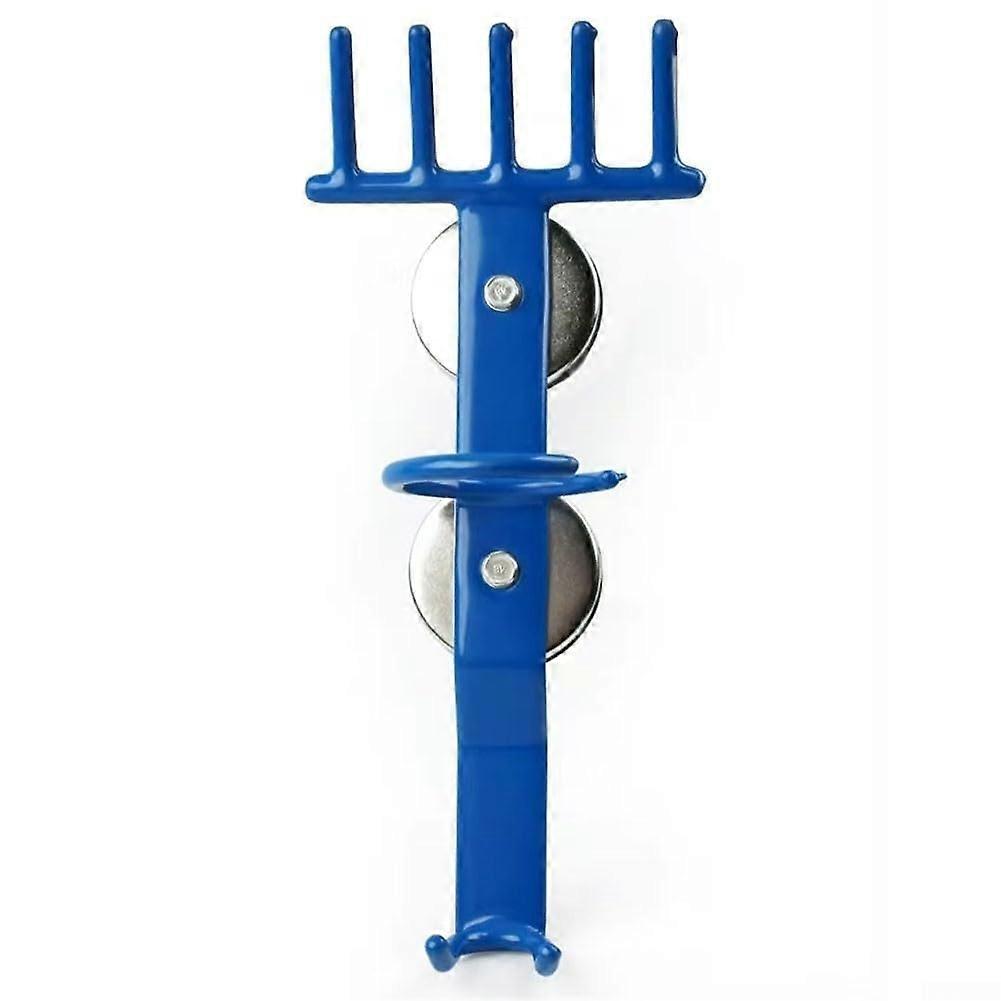 Magnetic Screwdriver Holder for Easy Tool Access Metal Construction Wall Mount Fits Most Screwdrivers