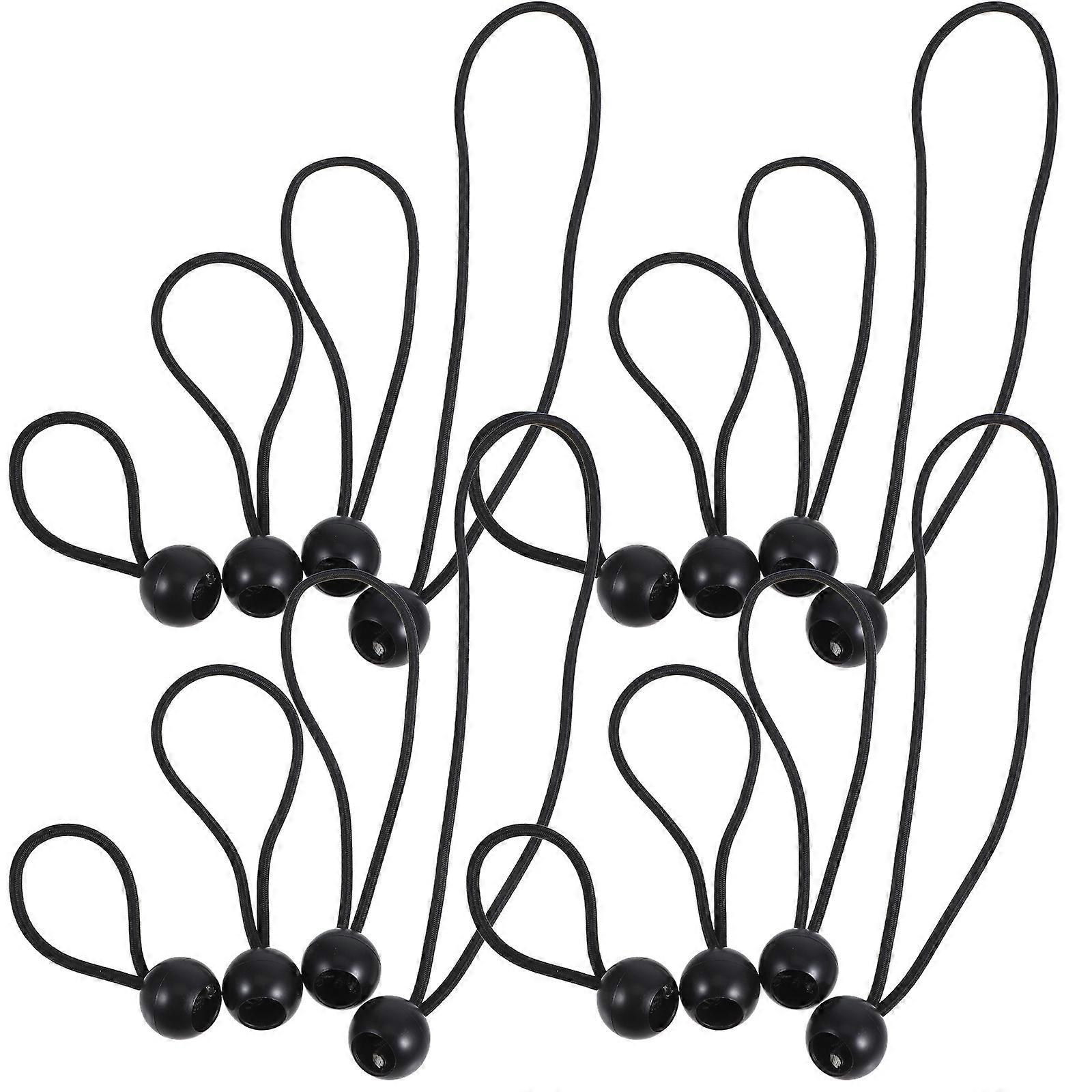 Versatile Tarp Tie Down Rope 20Pcs Elastic Material Designed For Effective Securing Of Outdoor Equipment And Tents