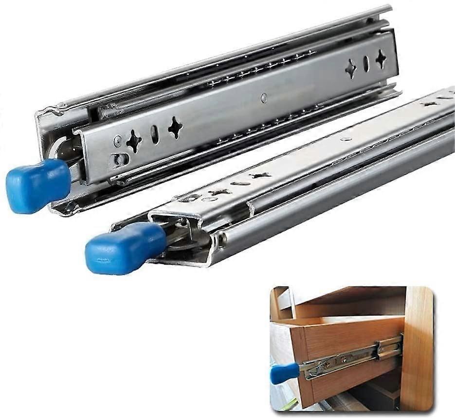 1 pair heavyduty drawer slides, 1056', 3section full extension, 265 lb capacity, sidemount (42').