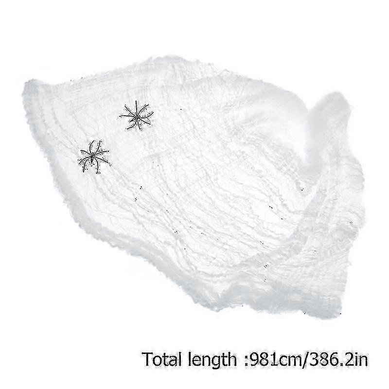 1 Set Halloween Spooky Spiders Webbing Web Decorations Creative Scary Spider