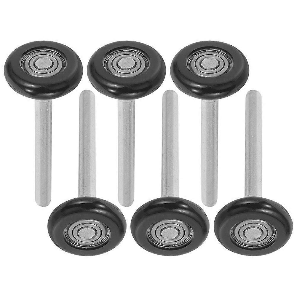 6pcs Garage Door Rollers Precision Nylon Garage Door Rollers Door Wheels with Stem Door Rollers