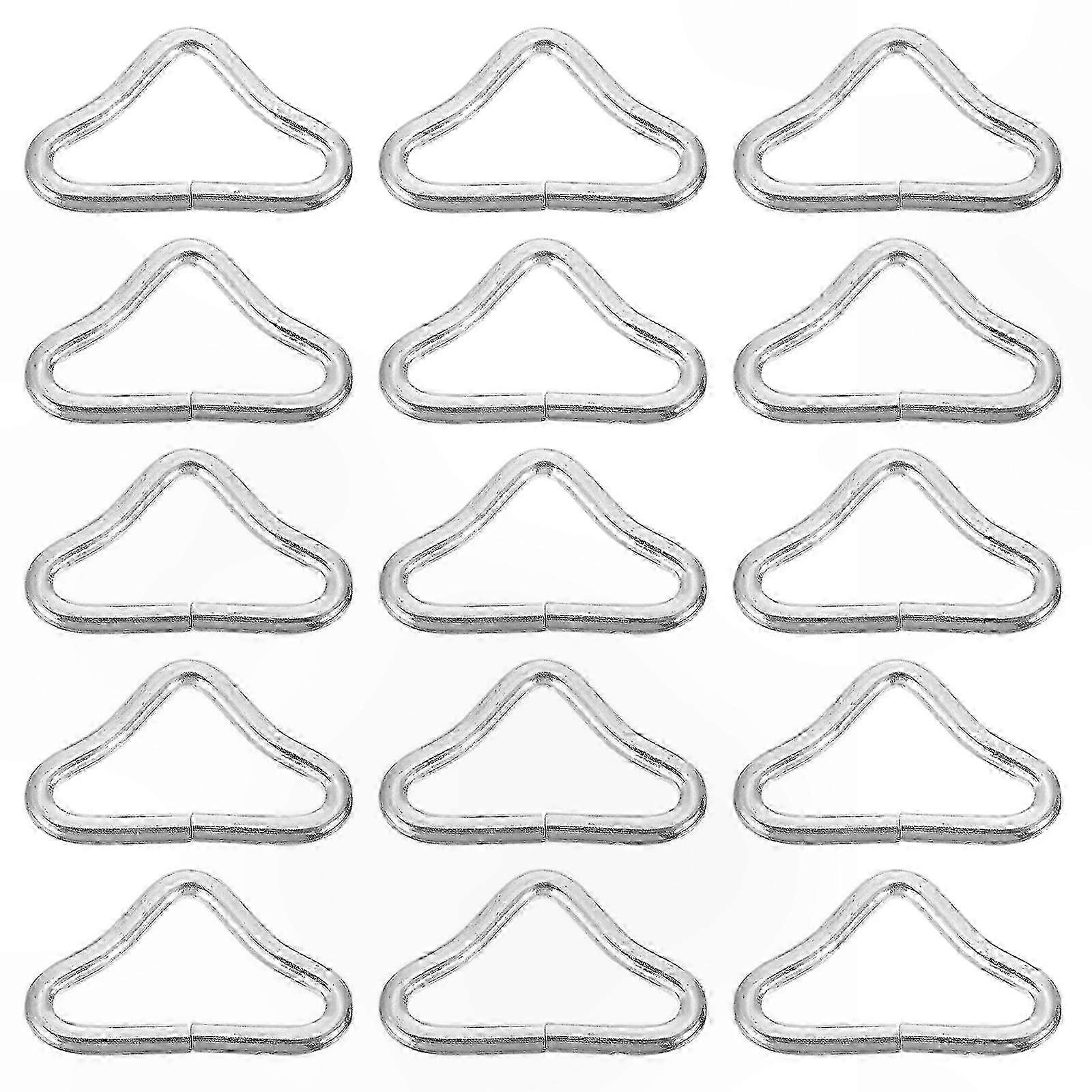 40-Pack Triangle Buckle Set for Kids, Durable Slide Lock Connectors for Bags and DIY Projects
