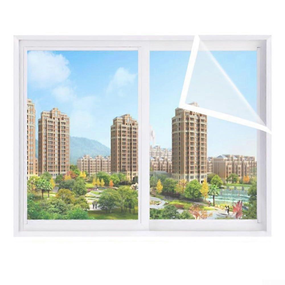 PE thermal film for dustproof window insulation, windproof solution for cold weather (180 x 180 cm).