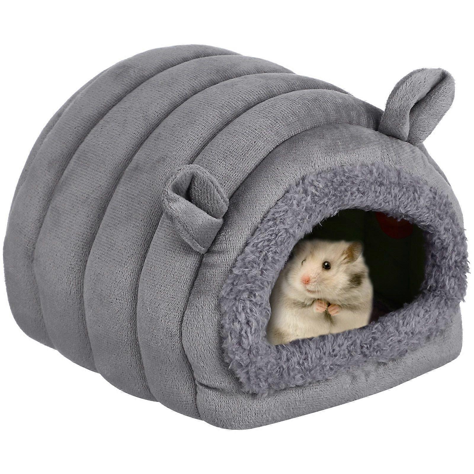 Hamster Home Hamster Bed Hamster Hut Guinea Pig Hideout Chinchilla House Warm Hamster House Chinchilla Accessory
