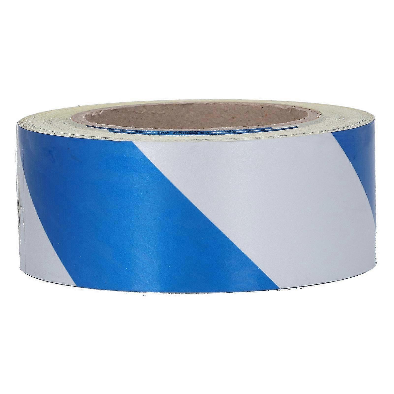 Striped reflective tape 5cmx30m for safety warning hazard marking