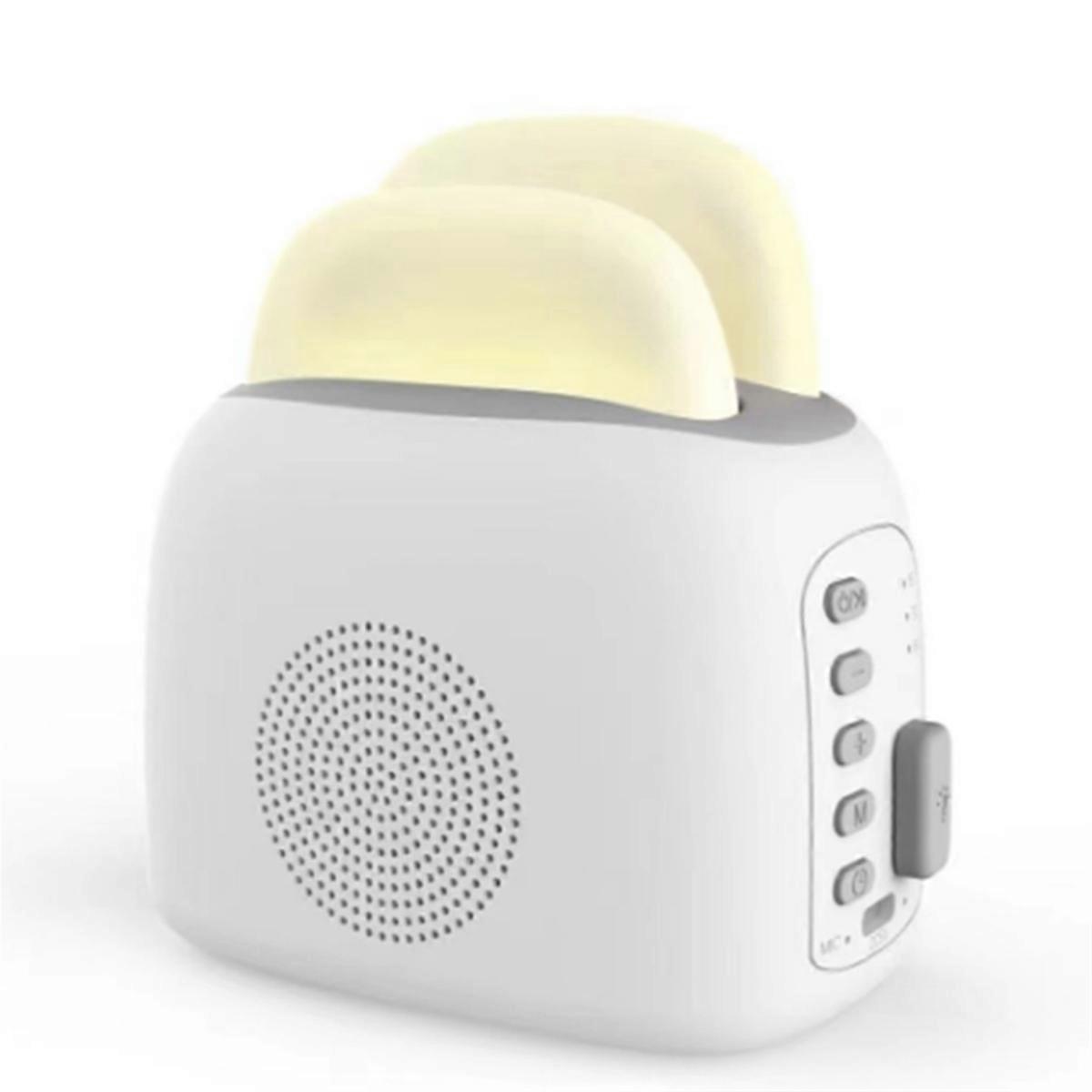 Toast Night Light with White Noise, Night Light Sound Machine