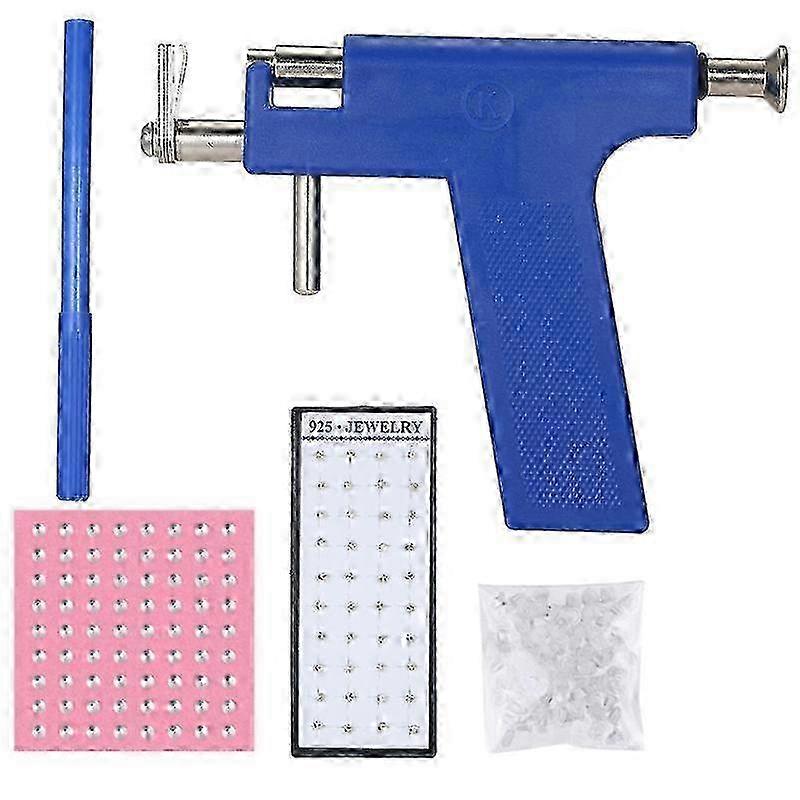 Professional Ear Piercing Gun Set with 72 pcs Earring Studs Tools for Ear Piercing Kit