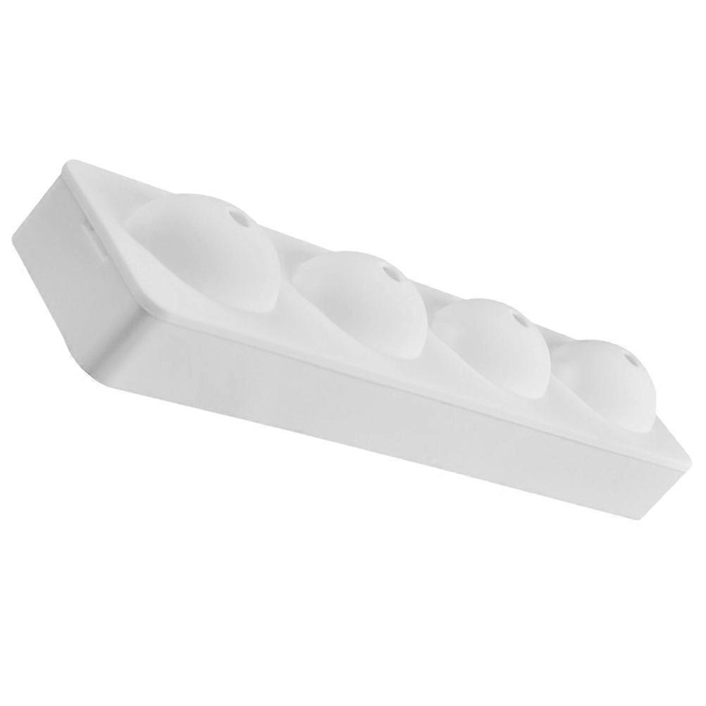 White Silicone Baking Pan for Home and Café Use Reusable NonStick Mold 9.84x0.79x0.79 Inches