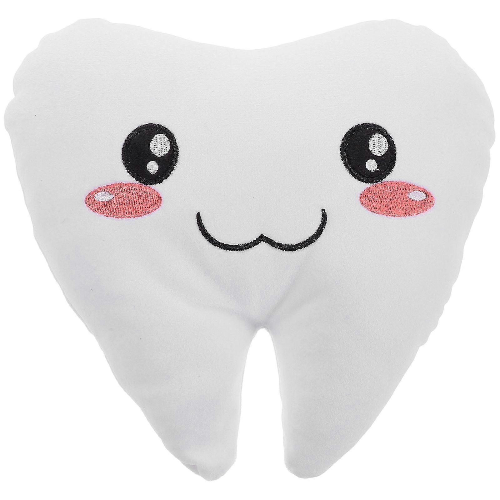 Soft Plush Tooth Pillow for Kids Cute Tooth Pillow for Tooth Keepsake  Tooth Pillow for Bedtime and Nursery Decor Ideal for Boys and Girls