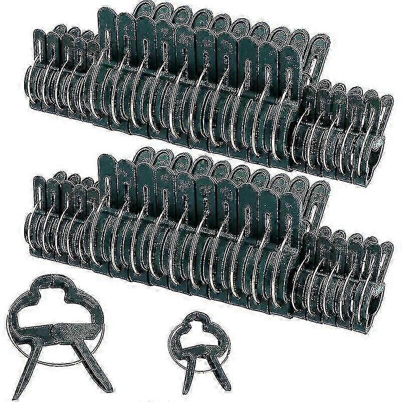 100 PCS Clips For Climbing Tomato Flower Aid For Fixing Plants