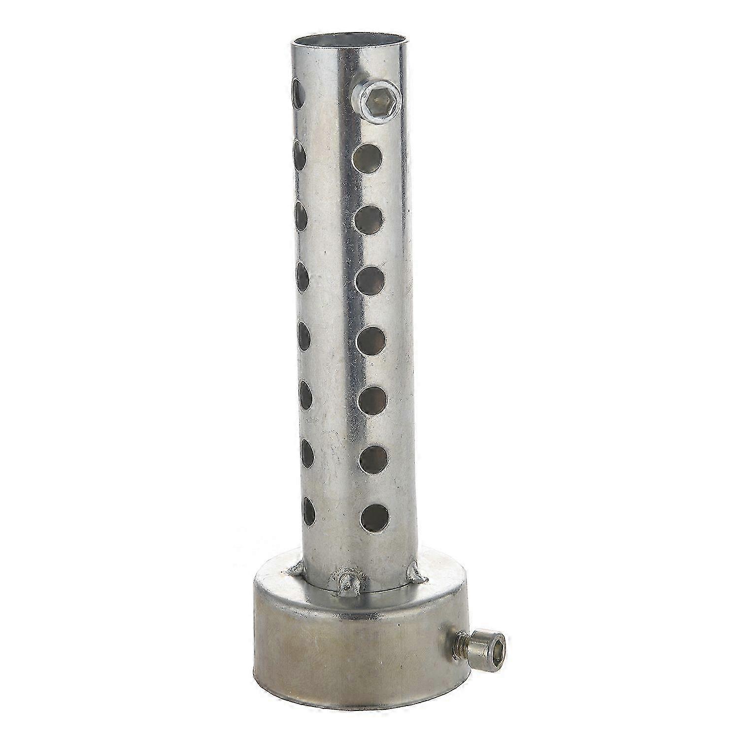 Silver Motorcycle Exhaust Can Muffler Insert Baffle DB 48mm x 140mm