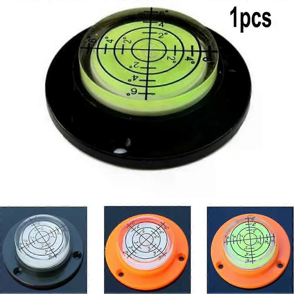 1pcs 50 X 12mm Round Horizontal Bubble Level High Precision Bubble Level Bulls Eye Horizontal Spirit Level For Desktop Wooden