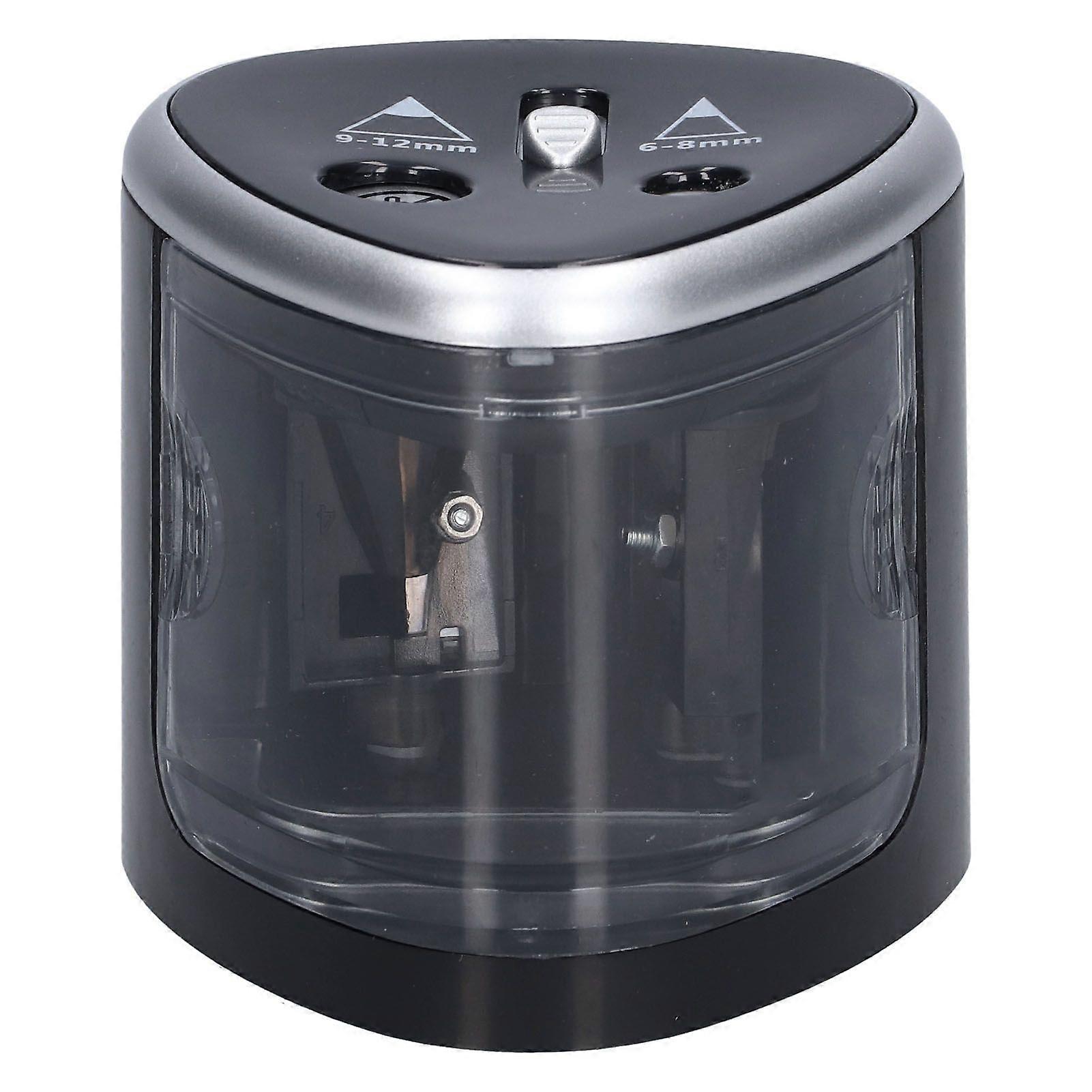 Electric Pencil Sharpener Automatic Stop Premium Plastic High Durability Electric Sharpener for Home Office School