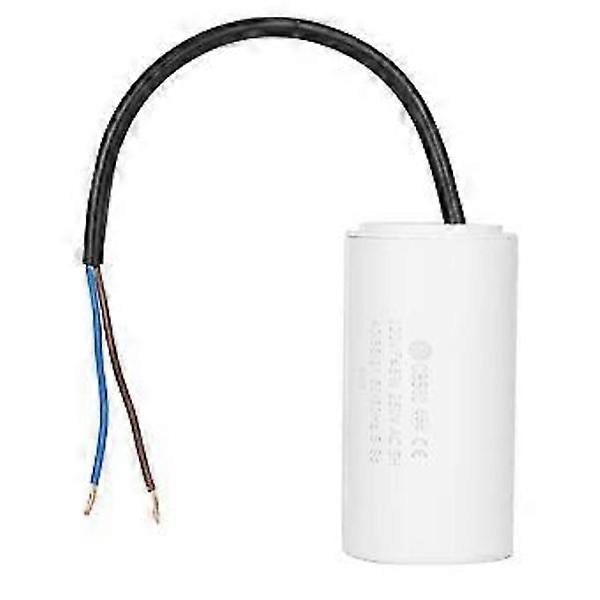 CBB60 Running Capacitor with Wire 250V AC 120uF 50/60Hz for Motor Air Compressor