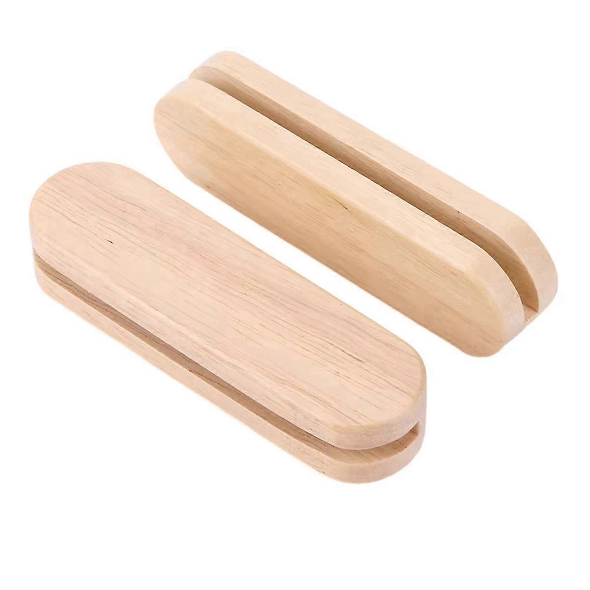 Baking Pan Handle Wood Anti-Scald Handle Outdoor BBQ Tool