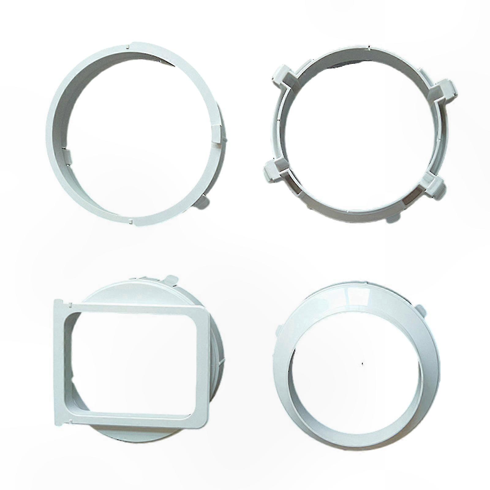 Universal 5-in-1 Exhaust Hose Kit for Portable Air Conditioner Vent Adapter Connection