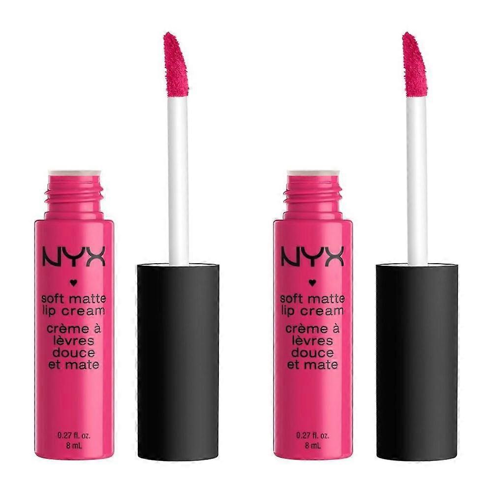 2 x NYX Soft Matte Lip Cream 8ml - Paris