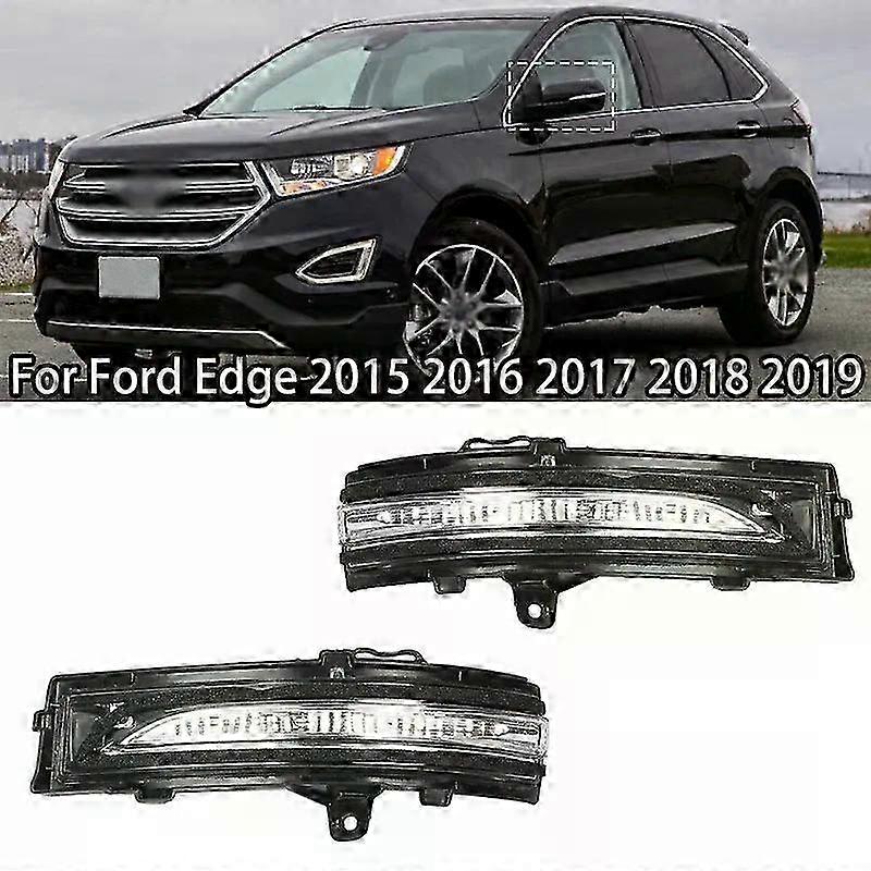 LED Side Mirror Turn Signal Light for Ford Edge 2015-2019 - Left Right Indicator Lamp