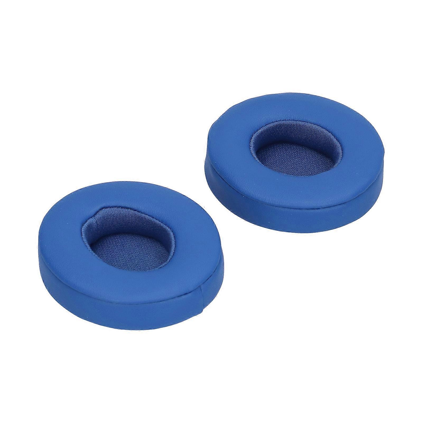 Replaceable Memory Foam Earpad Cushion Cover for Solo2 Blue