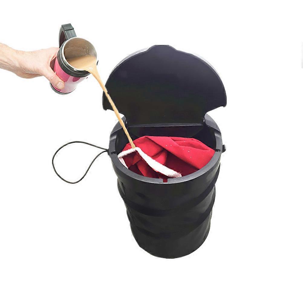 Reusable Waste Container Rectangular Car Trash Can For Indoor Outdoor Use 1Pcs