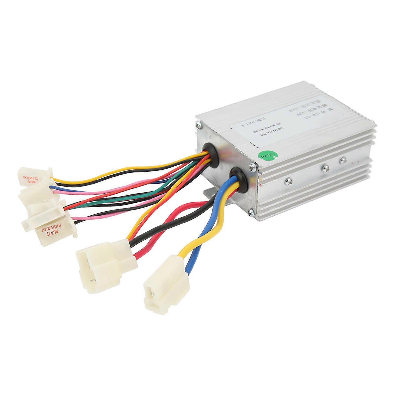 12V 500W Brush Motor Controller Set with Lock & Charging Port