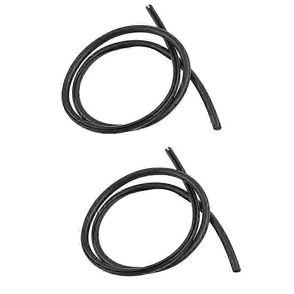 2PCS Black 39In Inner Fairing Trim Seal Fit for Harley Touring Electra Street Glide