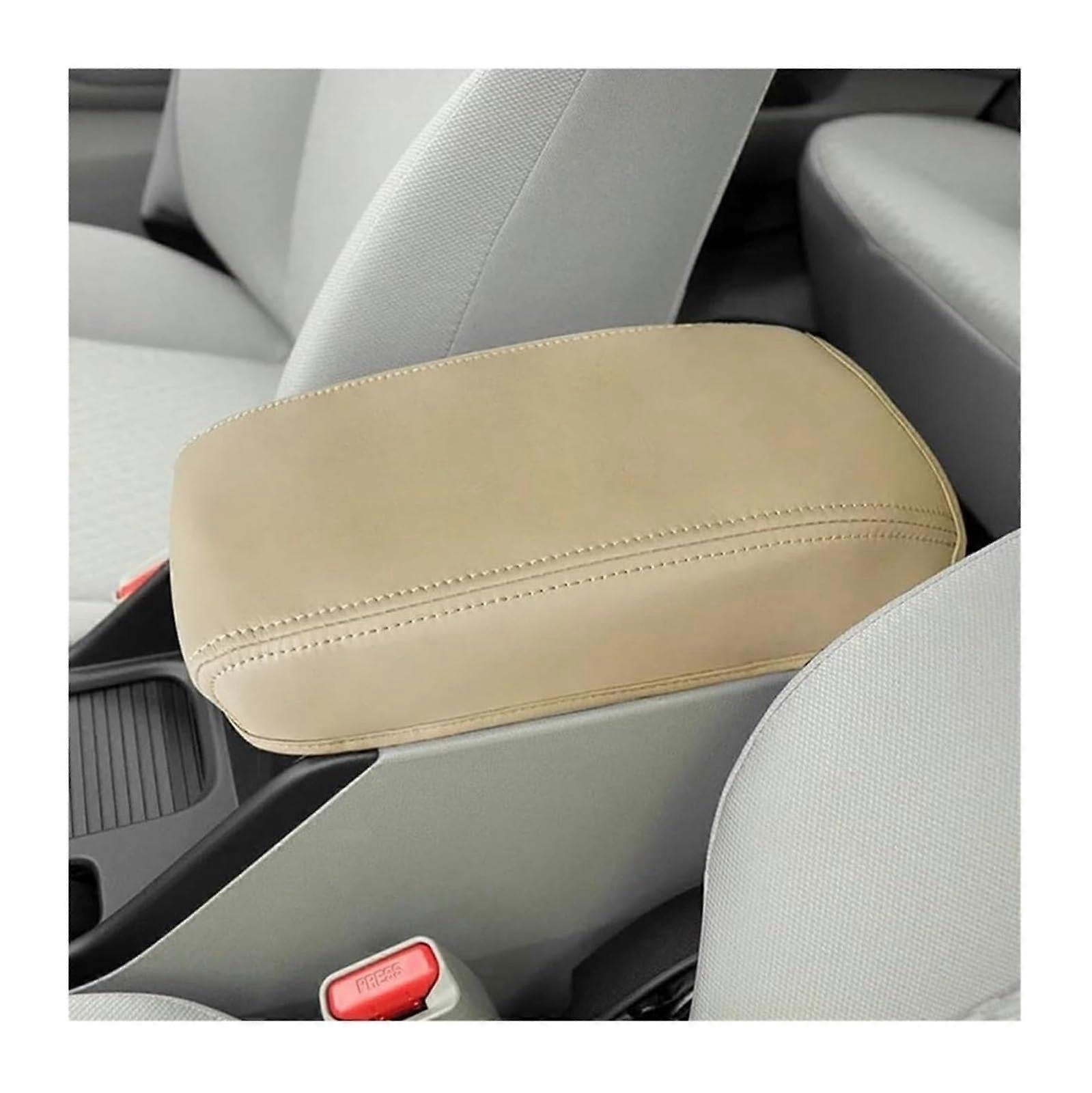 Arm Storage Box Civic 9th Gen 20122015 Leather Center Control Armrest Box Beige