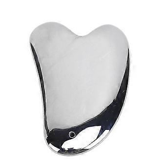 Krokformet Terahertz Stein Gua Sha Ansiktsverktøy For SPA Akupunktur Triggerpunkt Massasje Skrapeverktøy 75 X 50 X 8mm, Happy H