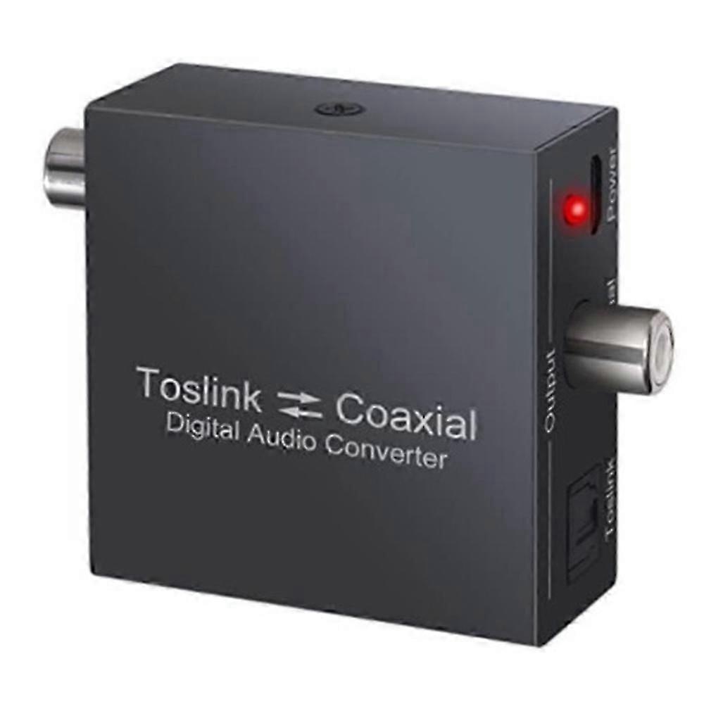 Bi-Directional Coaxial Converter,Optical SPDIF Toslink to Coaxial Toslink and Coaxial to Optical SPD