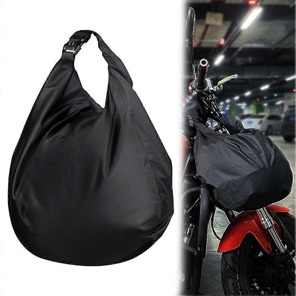 Motorcycle Backpack HelmetCompatible WaterResistant Lockable For Helmets Sleek And Functional