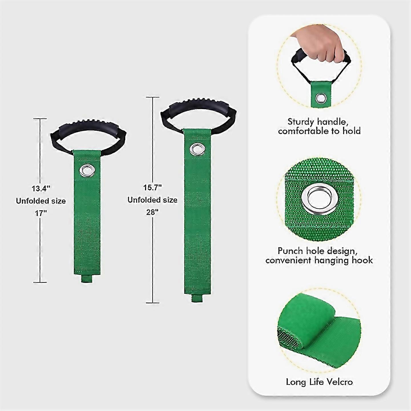 For 4 Pcs Extension Cord Strap Storage Belt With Handle Hook For