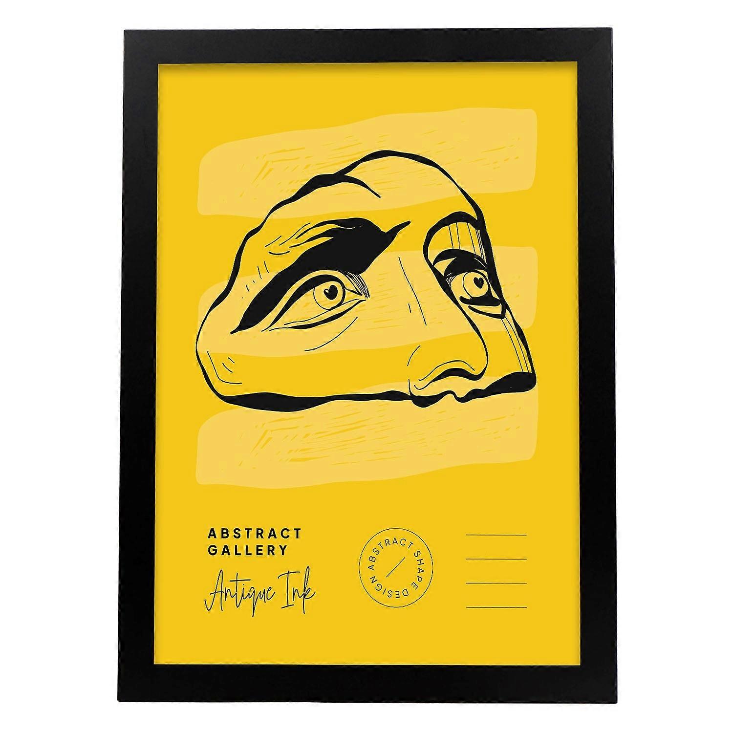 Poster cu ochi fascinanți