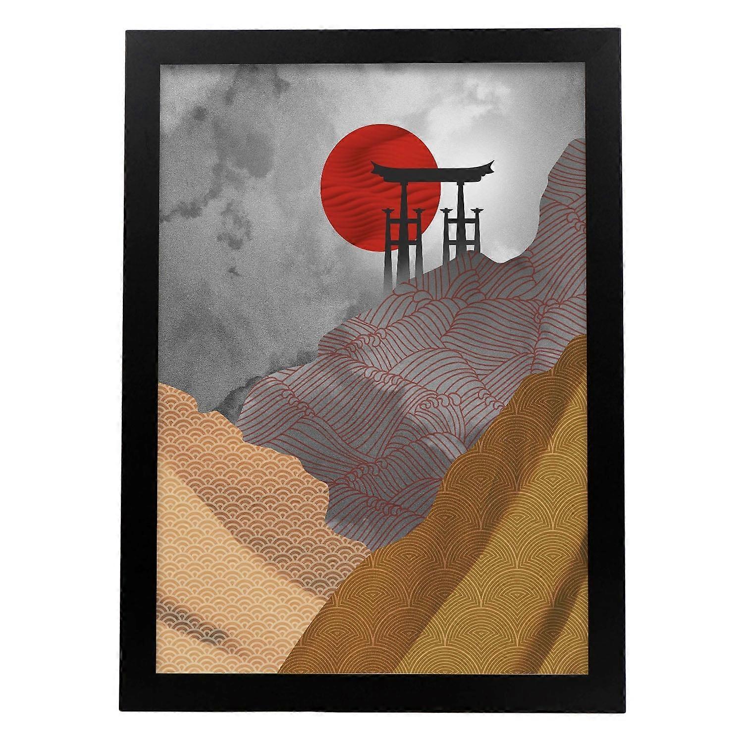 Mountain Temple Plakat