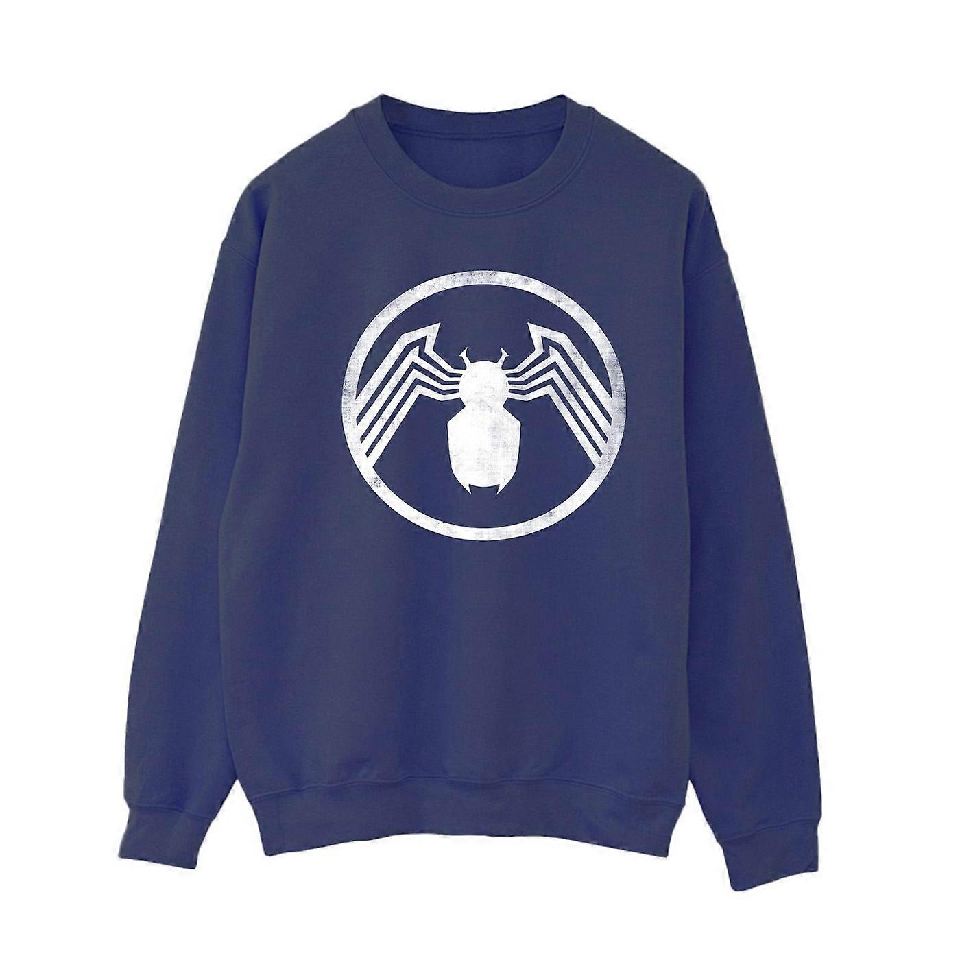 Moletom com Emblema do Logotipo Venom da Marvel para Mulheres/Senhoras