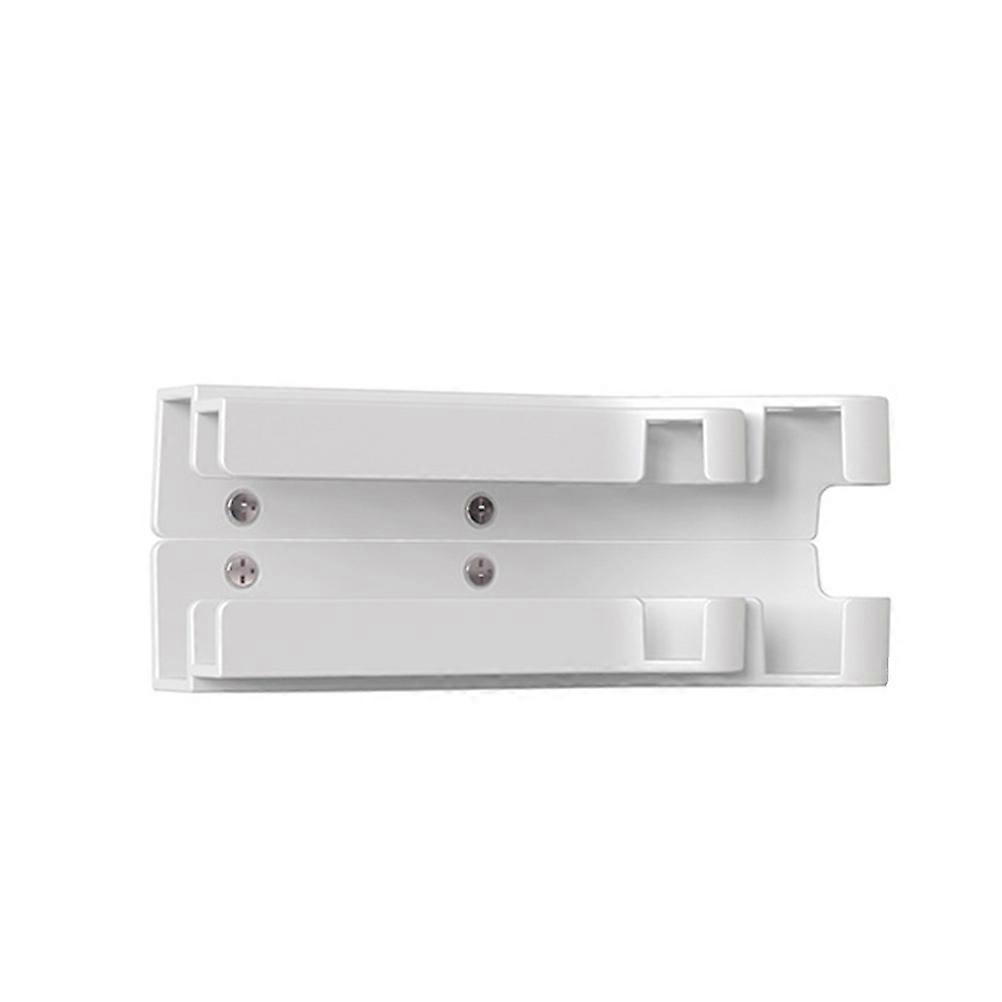 Batteries Organizer Storage Rectangular Plastic White Multifunctional Design 1Pack