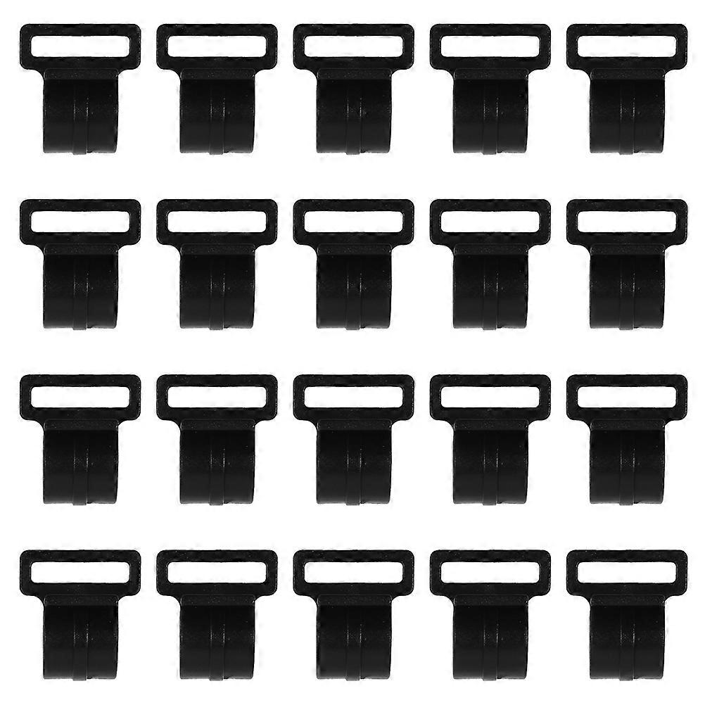 Camping Tent Clamp Awning C Clip for Tent Locking 30Pcs Plastic Clips